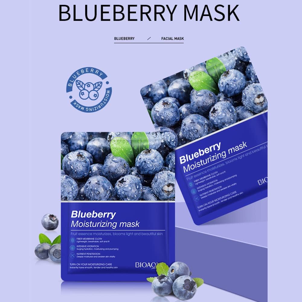 Blueberry Moisturizing Facial Mask