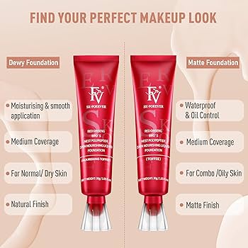 FV Waterproof Liquid Foundation – Matte Finish