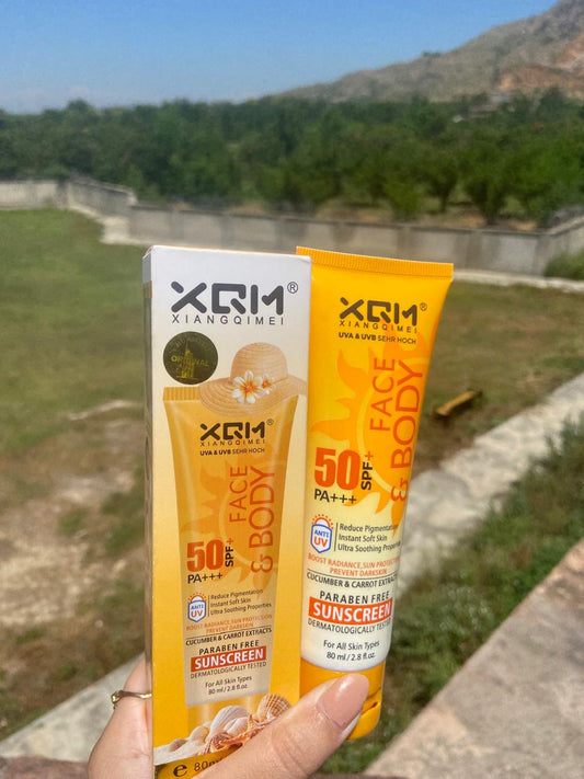 XQM Xiangqimei SPF 50+ Sunscreen Cream