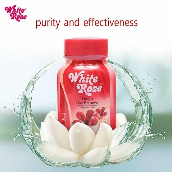 white rose hair removal cream