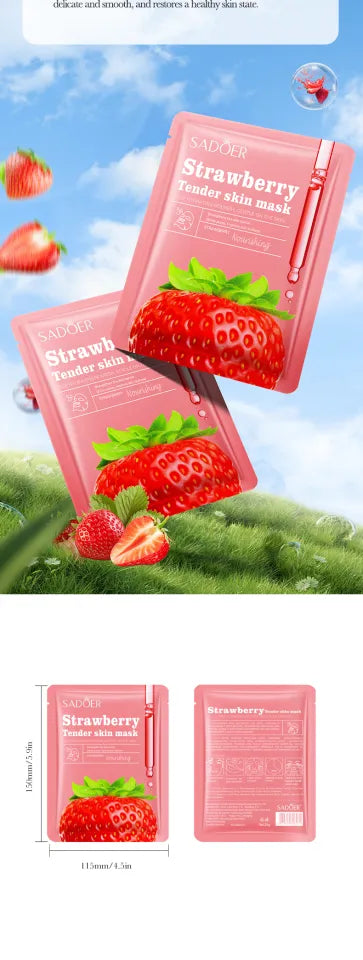 SADOER Strawberry Facial Mask