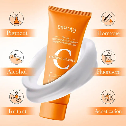 BIOAQUA WHITENING ANTIOXIDANT VITAMIN C FACIAL CLEANSER 100G
