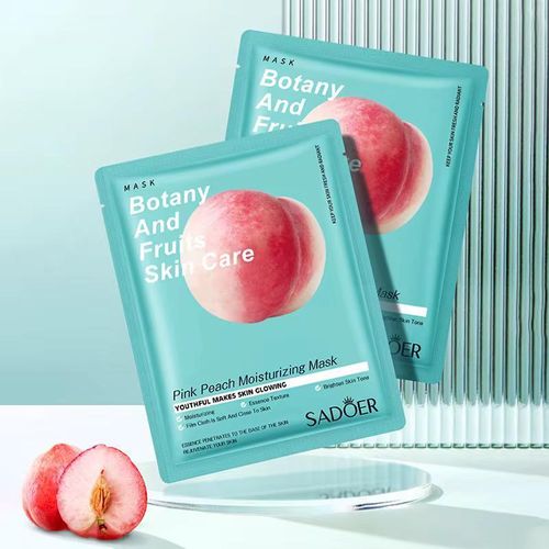 SADOER Pink Peach Facial Mask